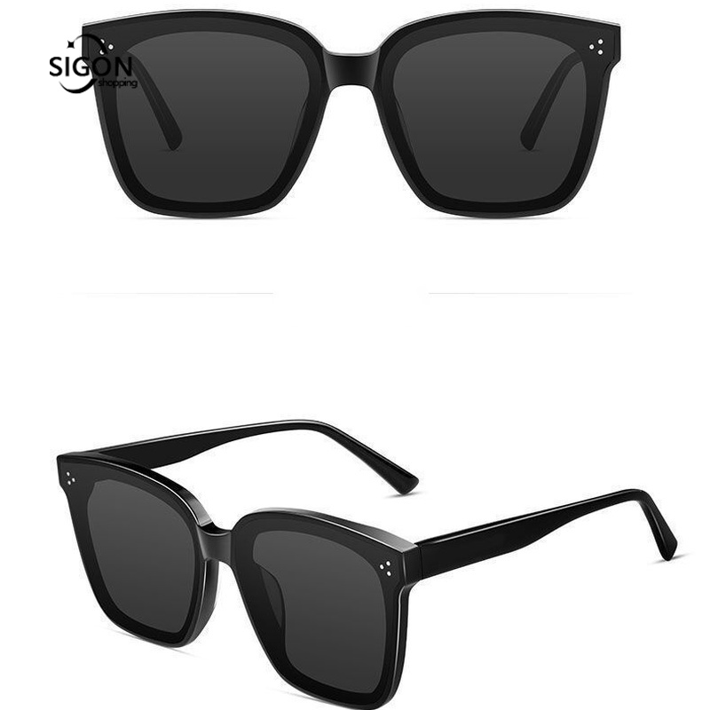 Gm Kính Mát Gọng Vuông Chống Lóa Thời Trang Cho Cặp Đôi