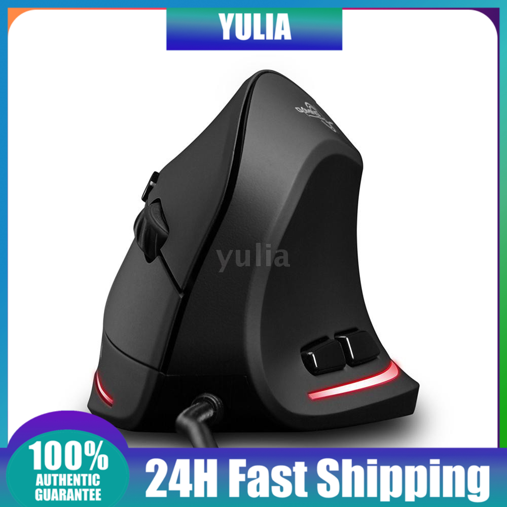 Chuột có dây dạng đứng T-20 có thể sạc lại được 4 3200 DPI chuyên dụng để chơi game dành cho máy tính máy tính xách tay