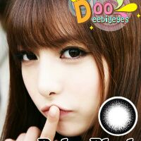 LENS 0 ĐỘ BLACK DOLCE