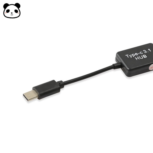 Cáp Chuyển Đổi 2 Cổng Usb 3.1 Type-C V8 Otg Hub