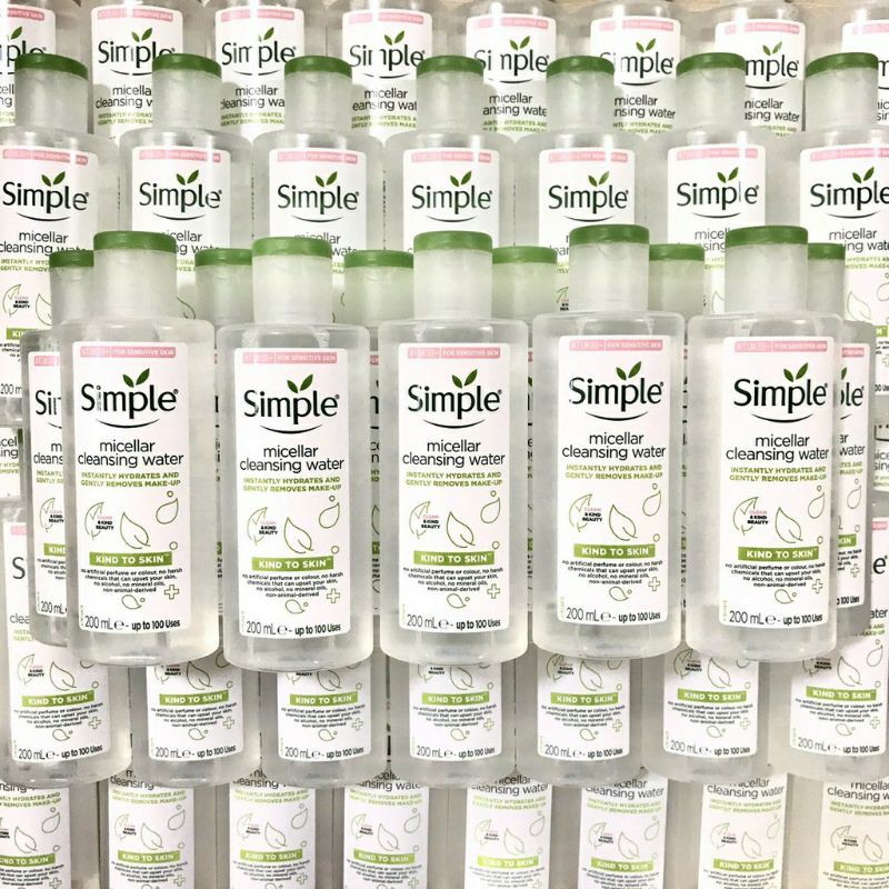 Nước tẩy trang Simple Anh Quốc | BigBuy360 - bigbuy360.vn