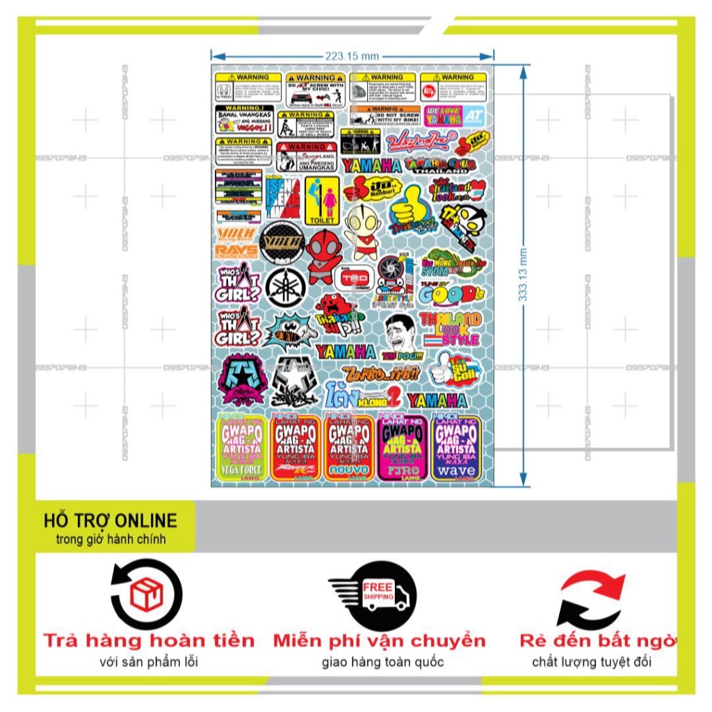 48 LOGO STICKER MINI 01 - SHINDECAL2
