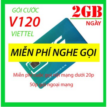 [Giá sập sàn]SIM số đẹp  V120 VIETTEL Dễ Nhớ giá rẽ