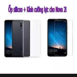Combo bộ 2 kính cường lực Nova 2i Tặng Ốp dẻo loại 1