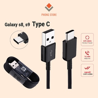 Dây cáp sạc nhanh type c Galaxy s8 / s8 Plus/ S9 / S10 bảo hành 12 Tháng, Phong store