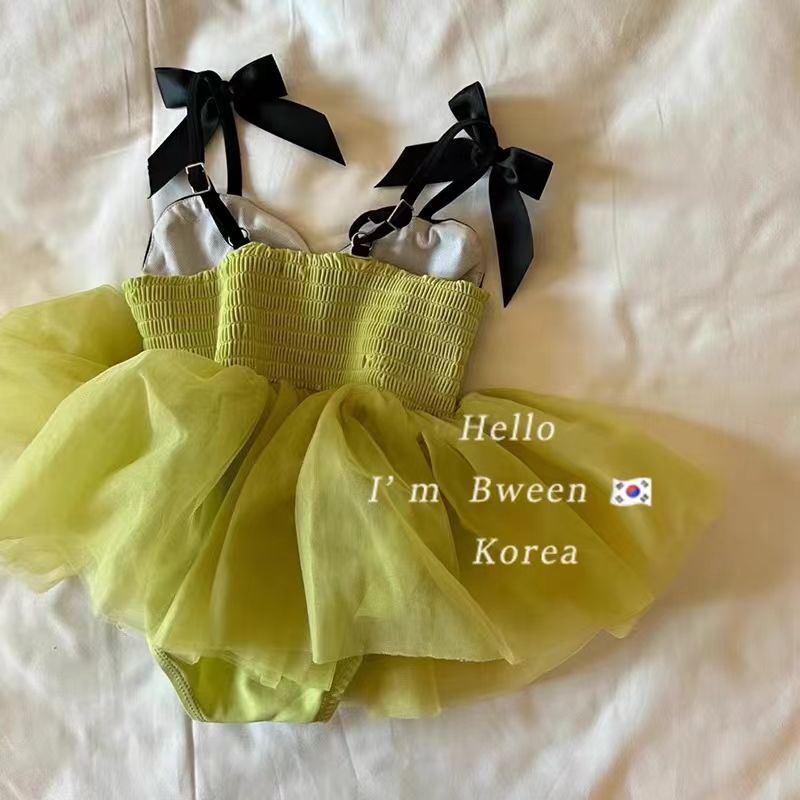 Bộ Đồ Bơi Một Mảnh Thời Trang Hàn Quốc Dành Cho Bé Gái 2022