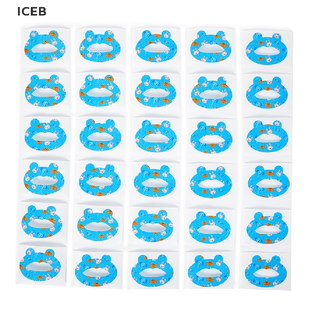 Ic 30 Cái / Hộp Miếng Dán Chỉnh Sửa Miệng Ngủ Trẻ Em Mũi Môi Miếng Dán Thở my