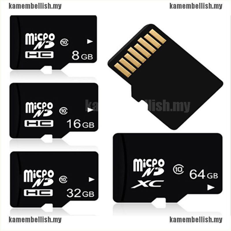 Thẻ Nhớ Micro Sd Dung Lượng 1 / 2 / 4 / 8 / 46 / 32gb Chất Lượng Cao