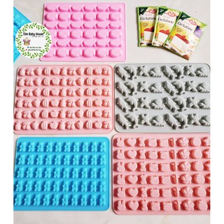 Khuôn kẹo dẻo, kẹo chip chip silicon siêu dễ thương