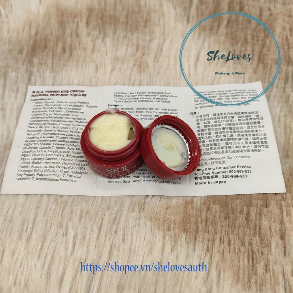 Kem Mắt SK-II Power Eye Cream mini 2,5g - SKII | BigBuy360 - bigbuy360.vn