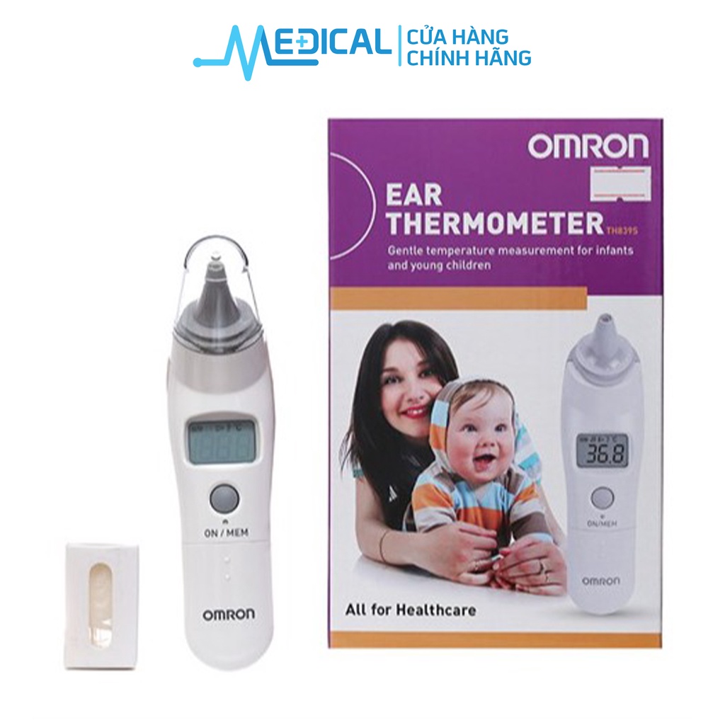 Nhiệt kế hồng ngoại đo tai OMRON TH839S cho kết quả nhanh chóng chỉ trong 1 giây - MEDICAL