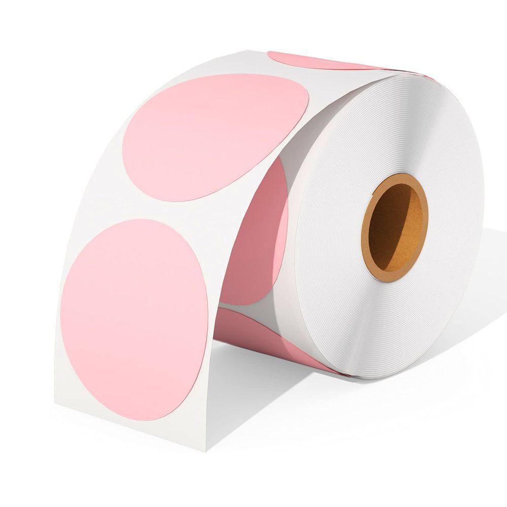 Nhãn Dán Nhiệt Hình Tròn In Logo DIY Dành Cho Văn Phòng