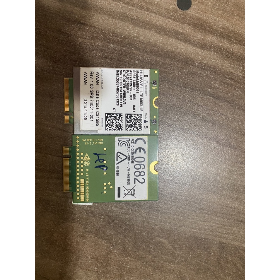 Băng Thông Rộng LTE HSPA + 4G Module Huawei ME906S CHO LAPTOP HP ELITEBOOK 820 840 725 745, HP PROBOOK 430 440....