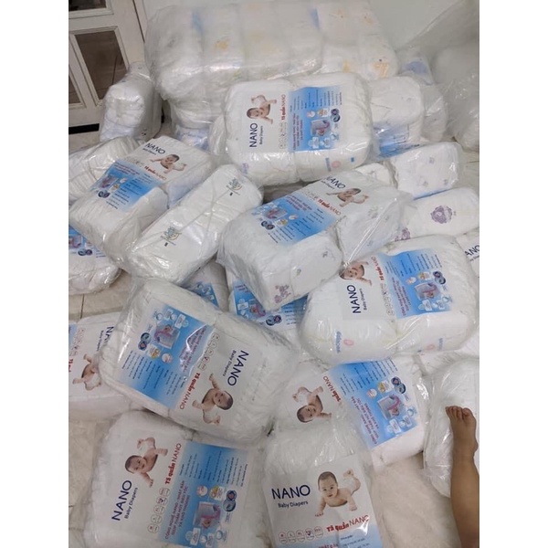 50 bỉm quần Nano size S M L Xl Xxl Xxxl