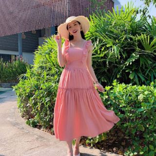Đầm voan maxi