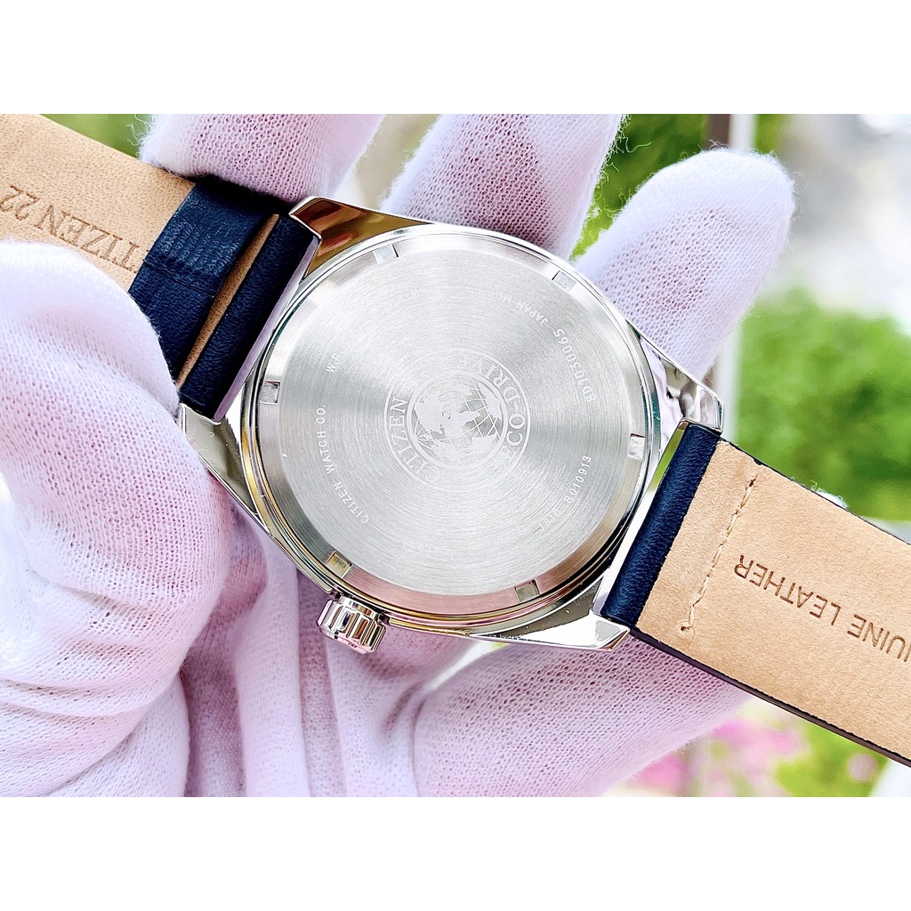 Đồng Hồ Nam CITIZEN AW1591-01L Nam Eco-Drive Lịch Ngày 43mm Chính Hãng Tặng Dây Da Cao Cấp