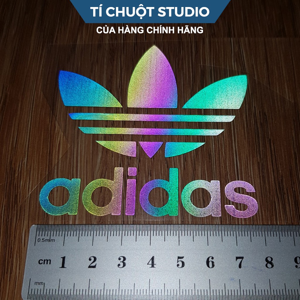 [FREESHIP] Sticker phản quang 7 màu, miếng dán decal phản quang ép nhiệt in áo bao mọi loại vải - Tí Chuột Studio