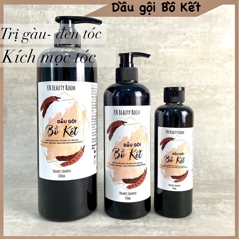 Dầu Gội Bồ Kết Đậm Đặc Chăm Sóc Mái Tóc Dài Và Mềm Mượt- KN Beauty Room