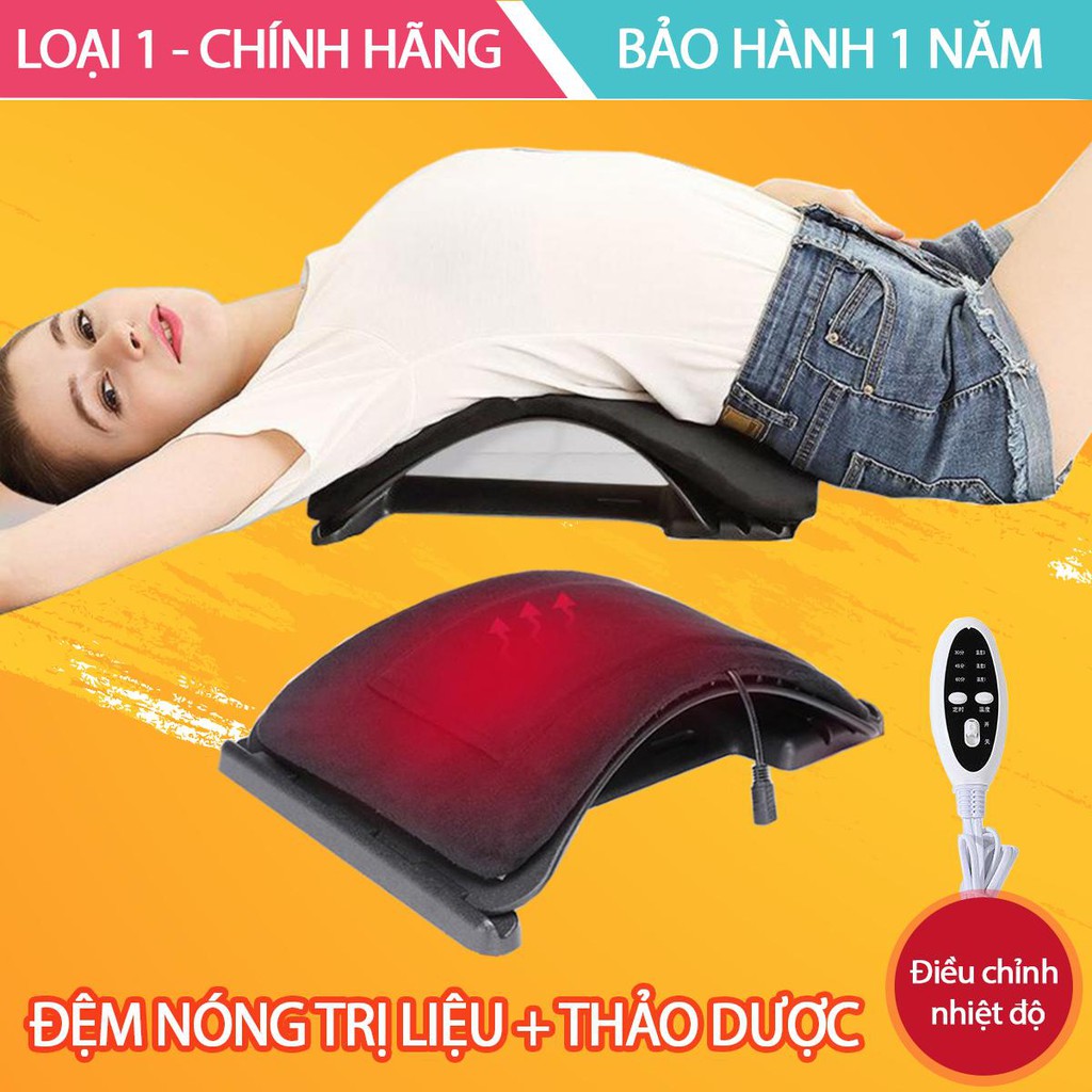 Khung nắn chỉnh cột sống túi chườm nóng phủ toàn lưng -Thảo Dược trị liệu đau mỏi lưng nhanh hơn,cải thiện thoái hoá