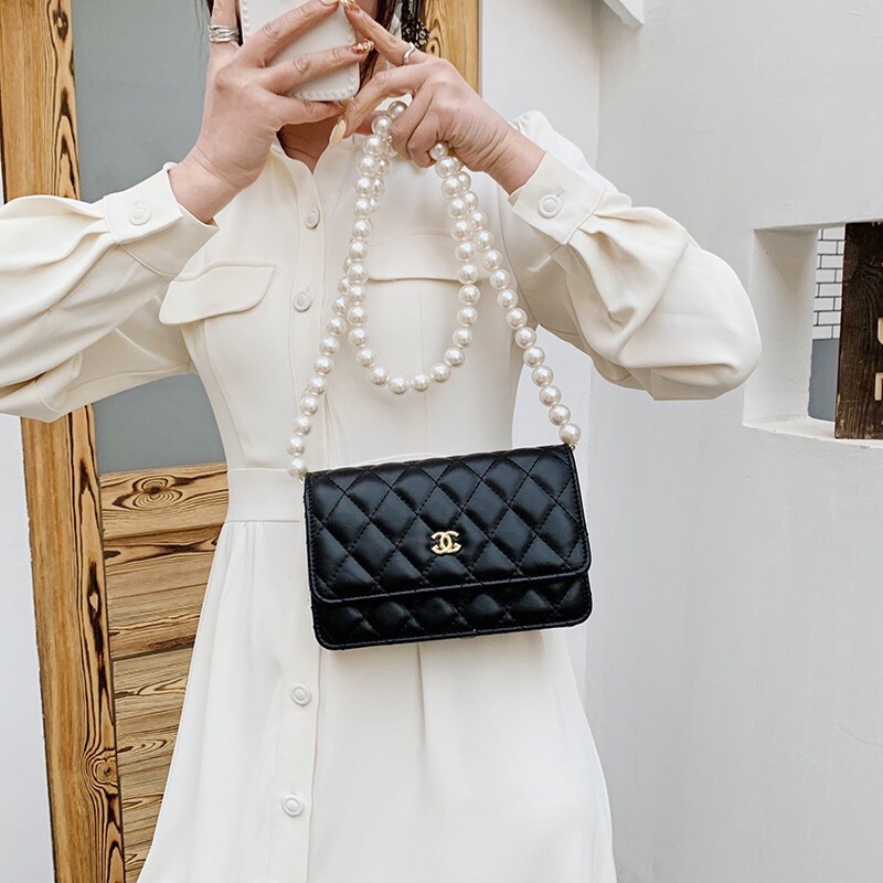 Túi đeo chéo dây ngọc size lớn | BigBuy360 - bigbuy360.vn