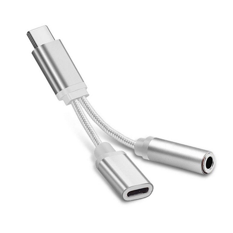 Dây Cáp Chuyển Đổi Đầu Type-C Sang 3.5mm Bằng Hợp Kim Nhôm Chuyên Dụng Cho Kỹ
