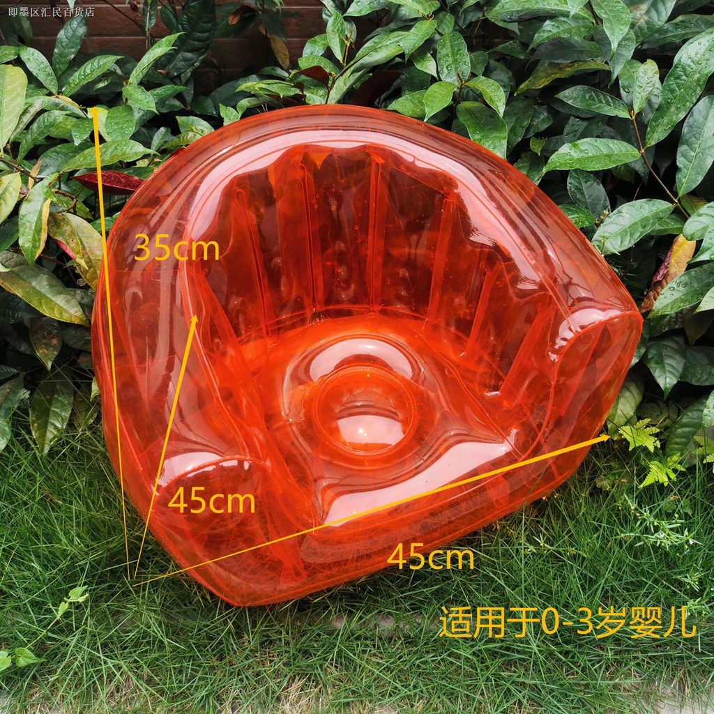 Ghế sofa Bơm Hơi Trong Suốt Dùng Làm Đạo Cụ Chụp Ảnh Cho Bé