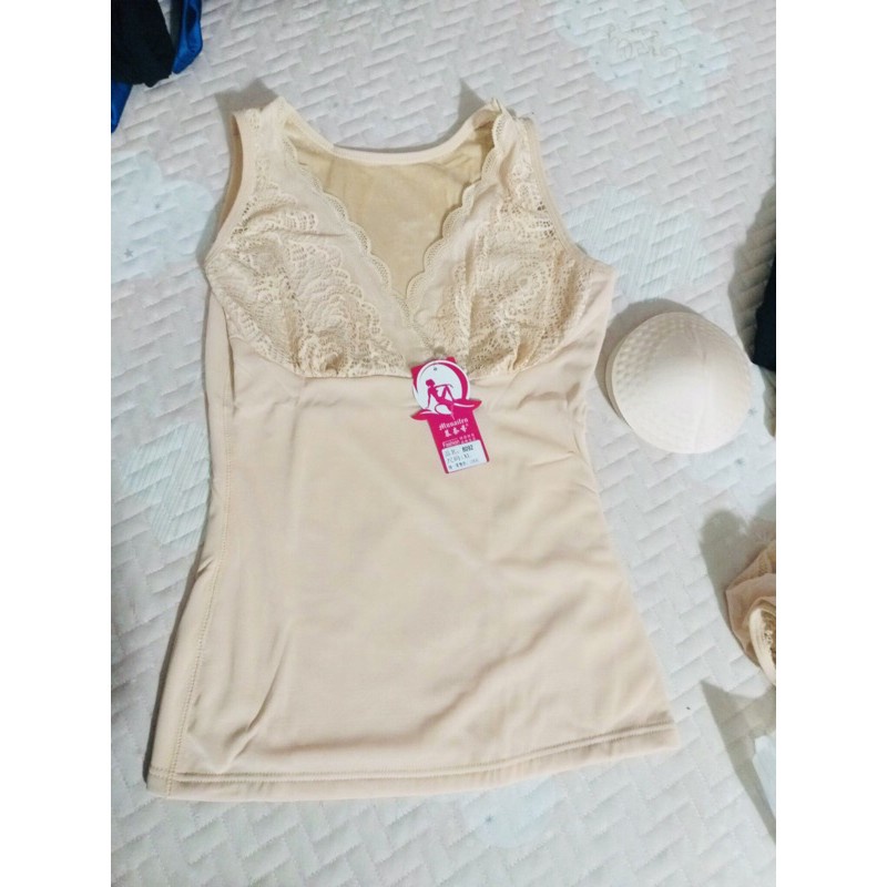 Áo 2 dây bản to lót lông sinh nhiệt ấm áp