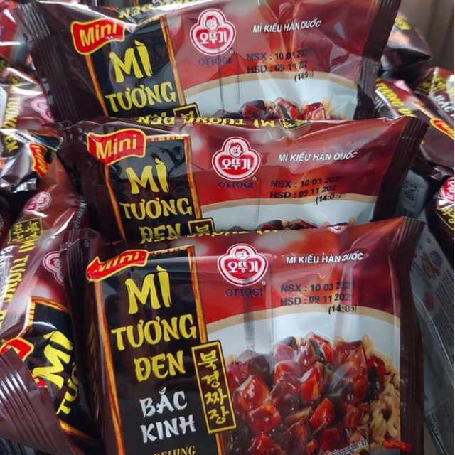 10 gói mỳ tương đen Bắc Kinh OTTOGI 83g