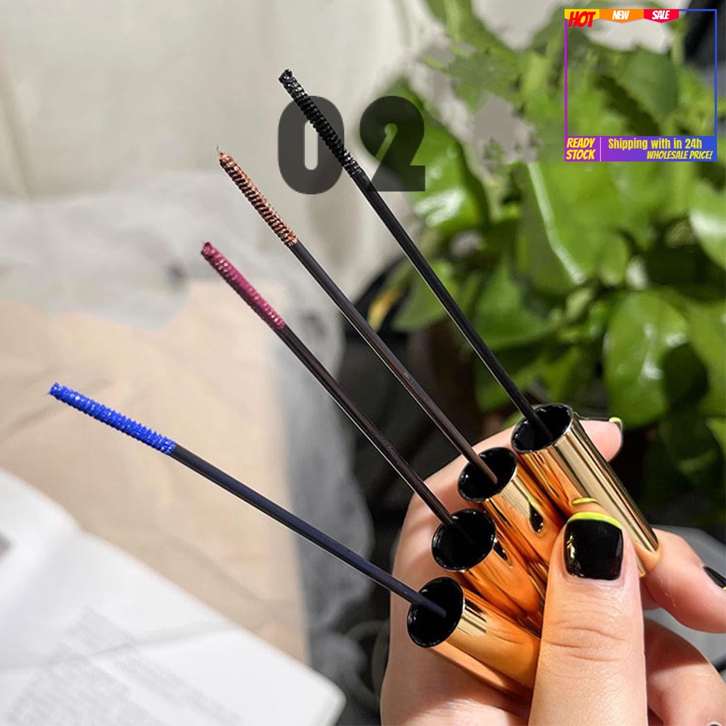 Mascara Chuốt Dài Và Cong Mi Nhiều Màu Sắc Tùy Chọn An Toàn Cho Đôi Mắt To Tròn 2#