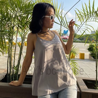 Made in VN_Áo lụa 2 dây (chất liệu lụa hàn cao cấp) 💘
