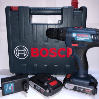 Khoan pin 26v bosch có búa 25 cấp độ 2 pin bảo hành 12 tháng