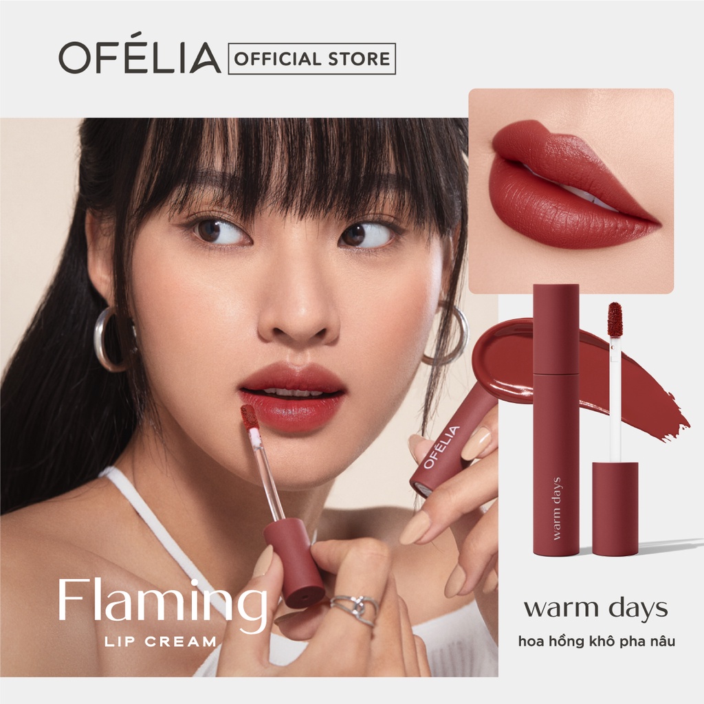 Full Set Son OFÉLIA Flaming Lip Cream (5x4.2g)