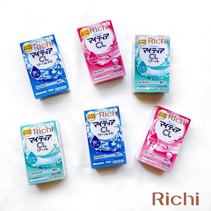 Nước Nhỏ Mắt Cho Bạn Đeo Kính Áp Tròng Senju New Mytear CL Nội Địa Nhật