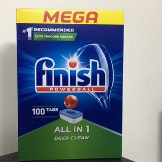 Viên rửa bát finish allin1 100 v dùng cho máy rửa chén