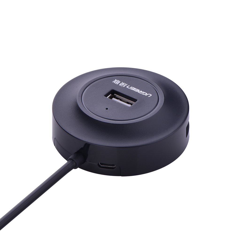 Bộ Chia 4 Cổng USB Ugreen OTG 20278 Đen