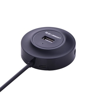 Bộ chia 4 cổng usb ugreen otg 20278 đen