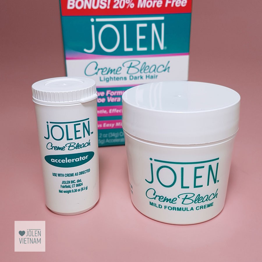 Kem Tẩy Màu Lông Jolen Aloe Vera 42gr - Nhập Mỹ (Kem Làm Nhạt Màu Lông) | BigBuy360 - bigbuy360.vn