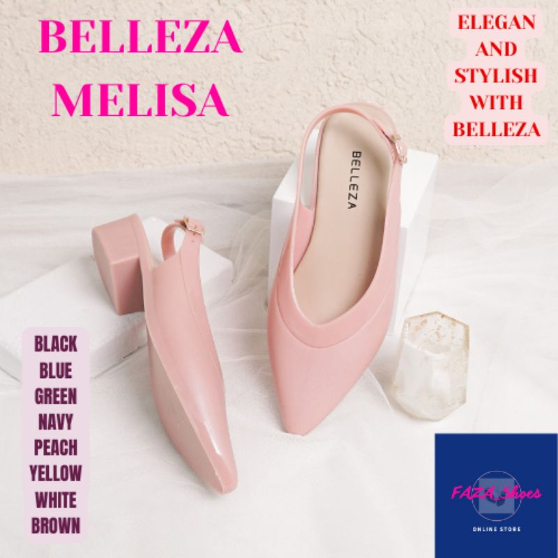 Giày Sandal Bệt Thông Thường Cho Phụ Nữ Tuổi Teen/Người Lớn Belleza Melisa Mới Nhất Làm Quà Cho Tuổi Teen