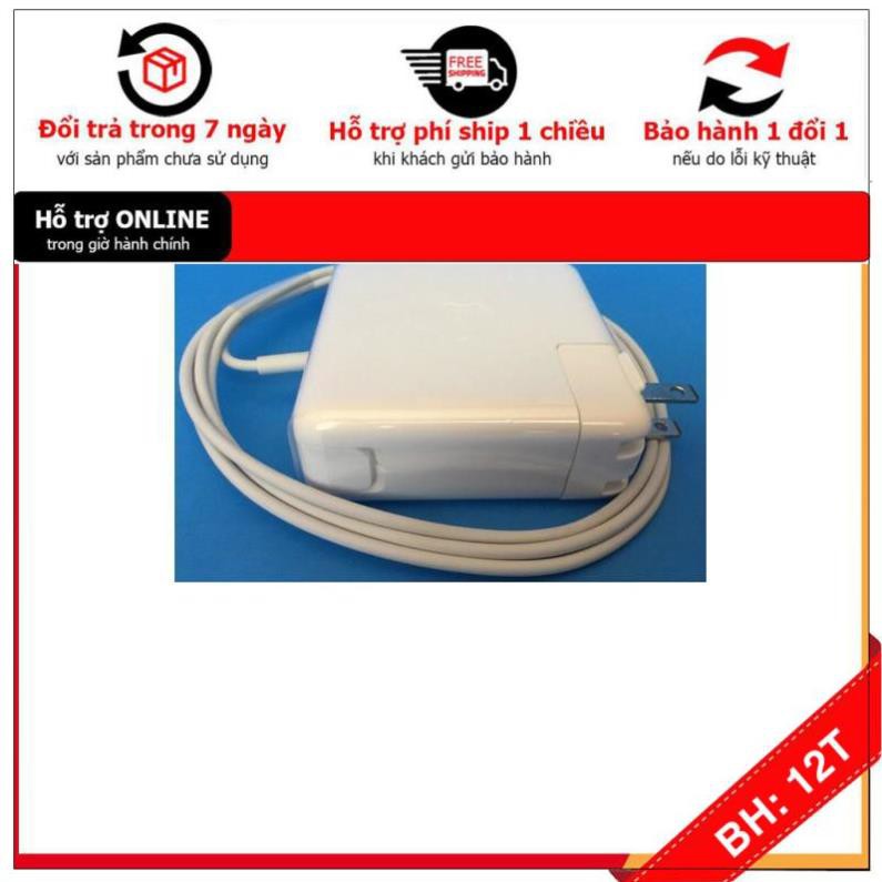 BH12TH .  SẠC ZIN DÙNG CHO MACBOOK PRO RETINA 15" 15 inch 2012 2013 2014 2015 85w magsafe 2 new 100%