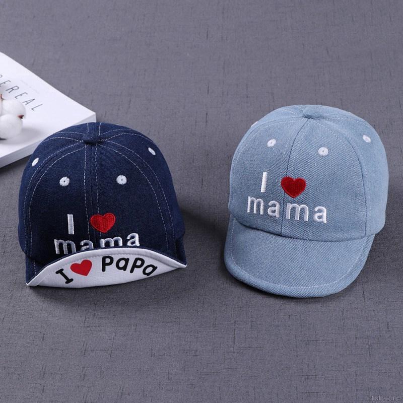 Mũ bóng chày chỉnh được cỡ cho em bé