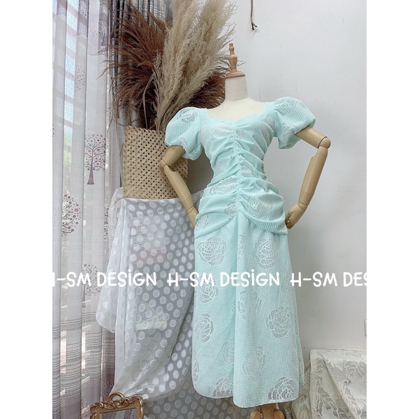 965k đầm nhun eo live