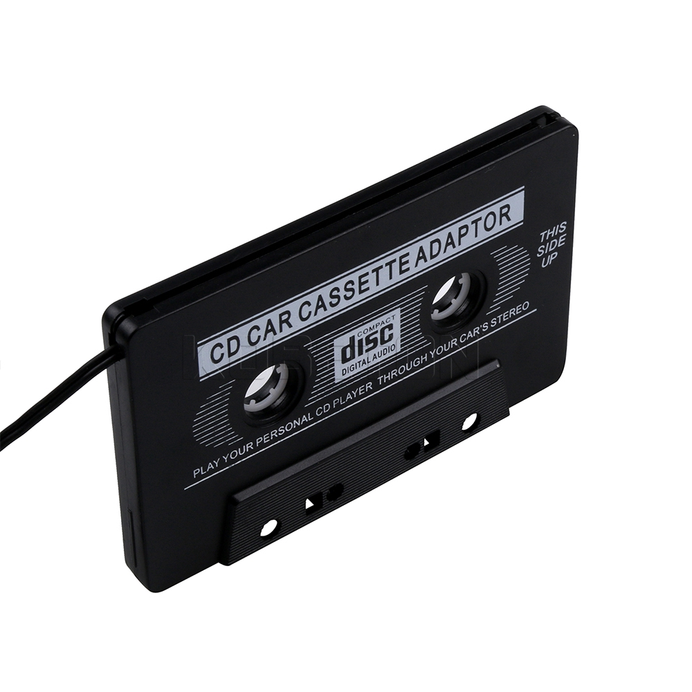 Bộ chuyển đổi cassette âm thanh kỹ thuật số trên xe hơi cho iPod/MP3/CD/DVD mới màu đen chất lượng cao