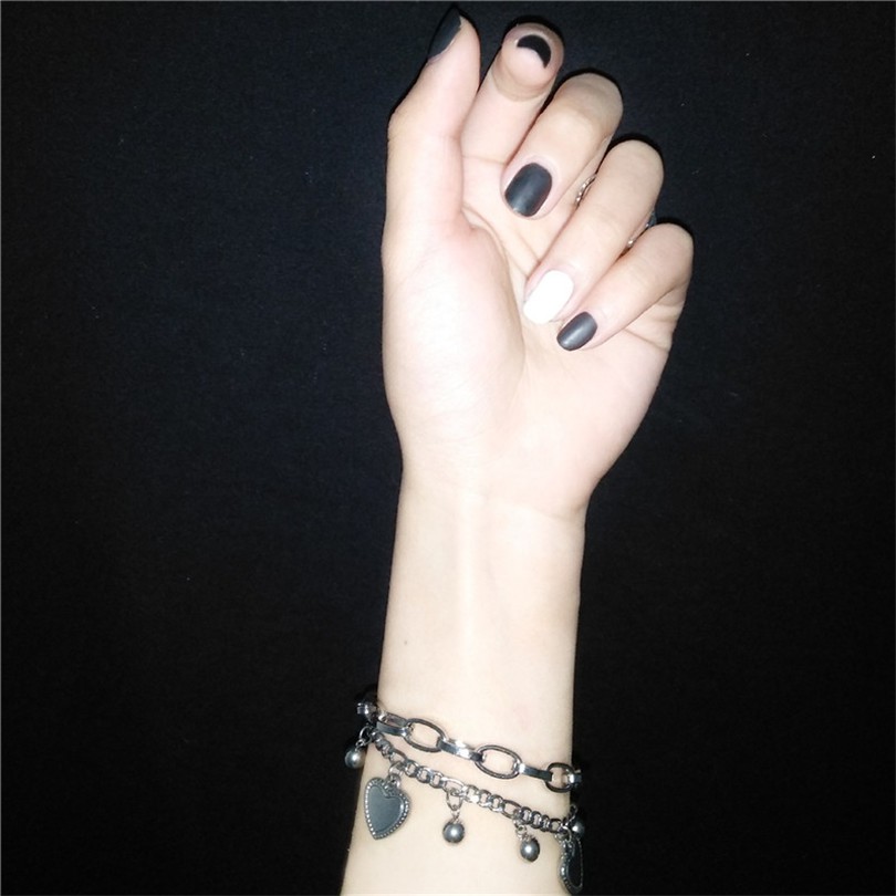 Vòng Tay Hai Lớp Phong Cách Harajuku Hàn Quốc 12126 Thời Trang Cho Nam Và Nữ