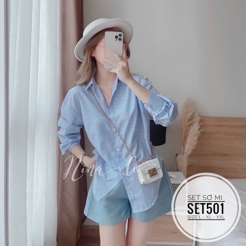 BIGSIZE Set sơ mi SET501