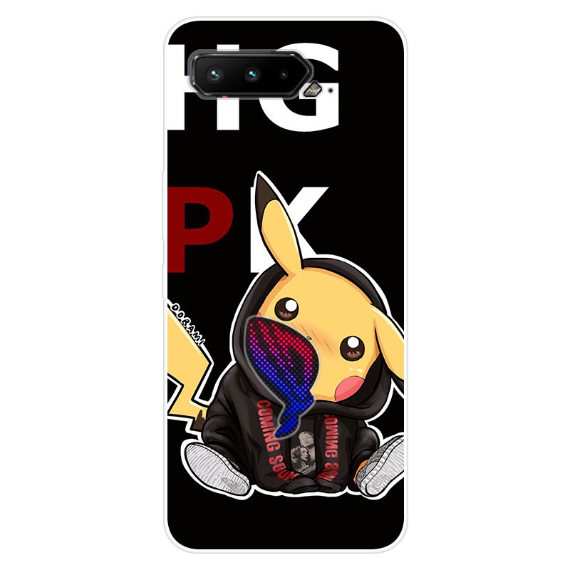 Ốp điện thoại silicone TPU hoạt hình mềm cho Asus ROG Phone 5 ZS673KS