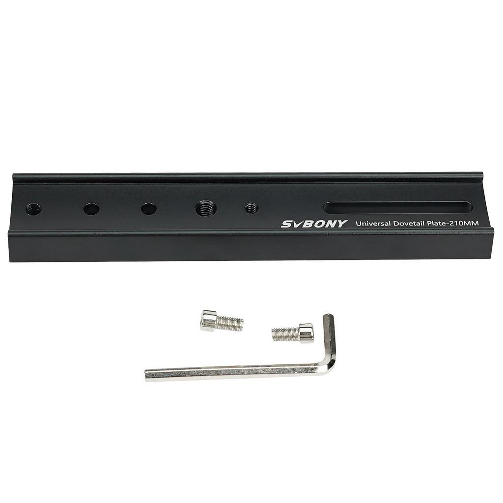 SVBONY SV219 Tấm gắn Dovetail phổ quát 120/210/300mm Phụ kiện kính viễn vọng Tương thích với Yên xe kiểu Vixen để chụp ảnh thiên văn trên bầu trời gắn OTA xích đạo
