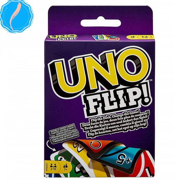 Uno flip game (board game)