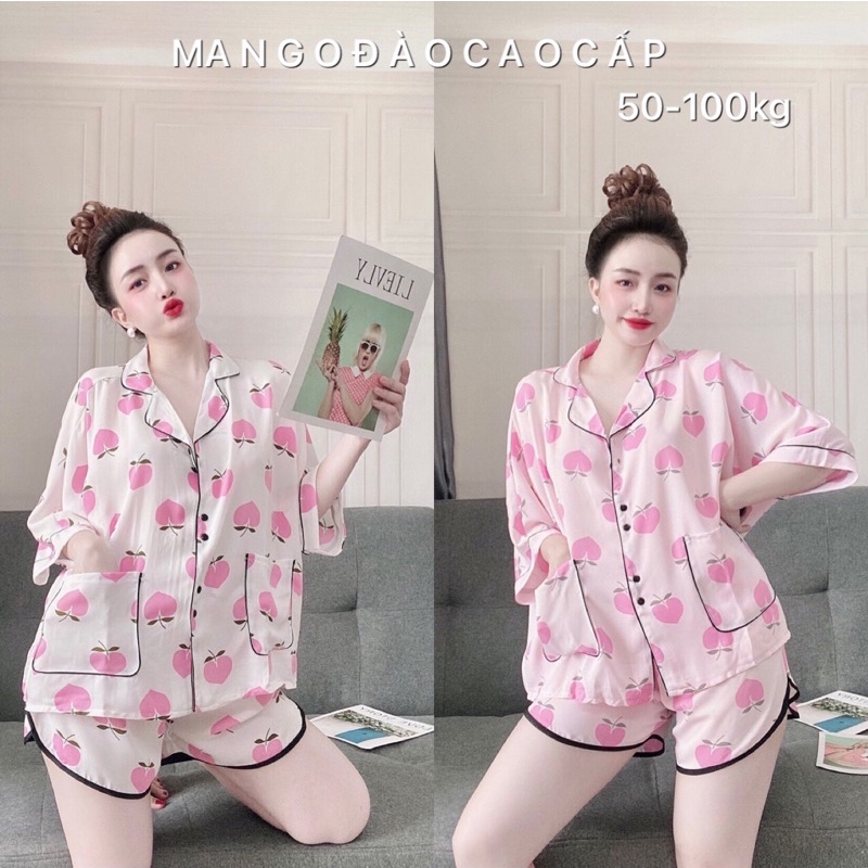 Đồ bộ Lụa Mango cao cấp 50-100kg mềm rũ xịn sò | BigBuy360 - bigbuy360.vn