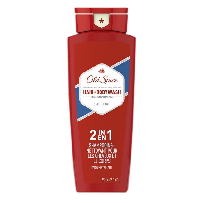 Sữa tắm gội Old Spice HighEndurance 2in1 - Mỹ - 532ml