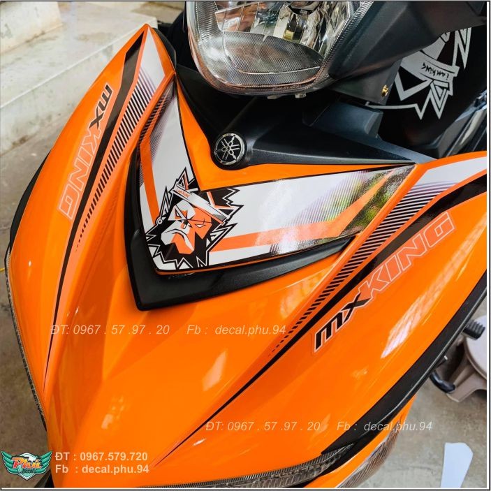 Tem Rời Exciter 150 Cam đen Kinhdrang (V)